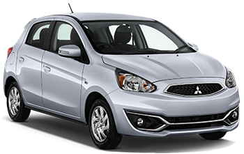 Mitsubishi Mirage - Aluguer de um carro da categoria económica