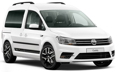VW Caddy - Aluguer de carrinhas de passageiros