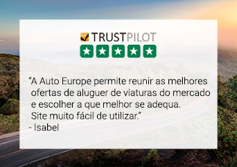 Auto Europe Comentários de Clientes - Isabel