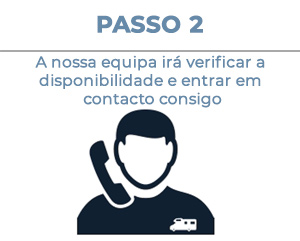 Passo 2 - Aluguer de auto-caravanas
