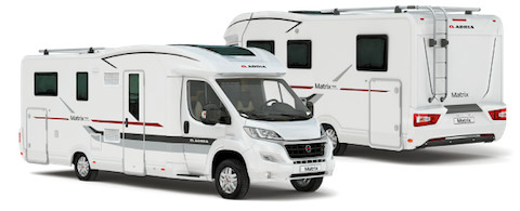 Modelos de auto-caravanas disponíveis na Grécia
