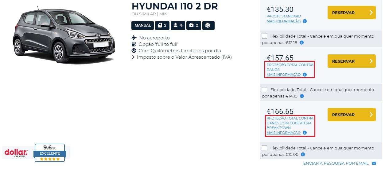 Proteção total contra danos