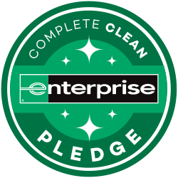 Protocolo de limpeza Complete Clean Pledge com a Enterprise